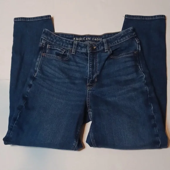 American Eagle Stretch MOM JEAN Sz.10Long. L-29". R-11".W-29". EUC! - Picture 6 of 13